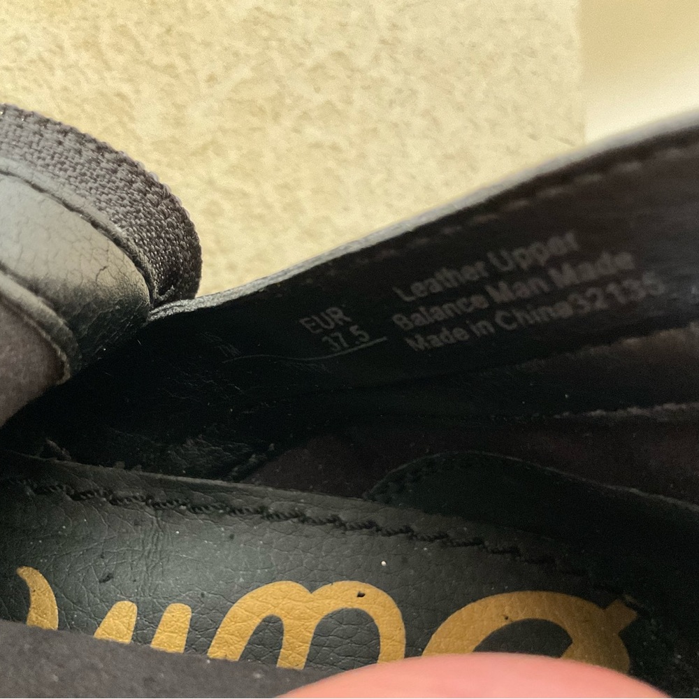 Sam Edelman Black Leather Booties, Size 37 European. - Picture 13 of 14
